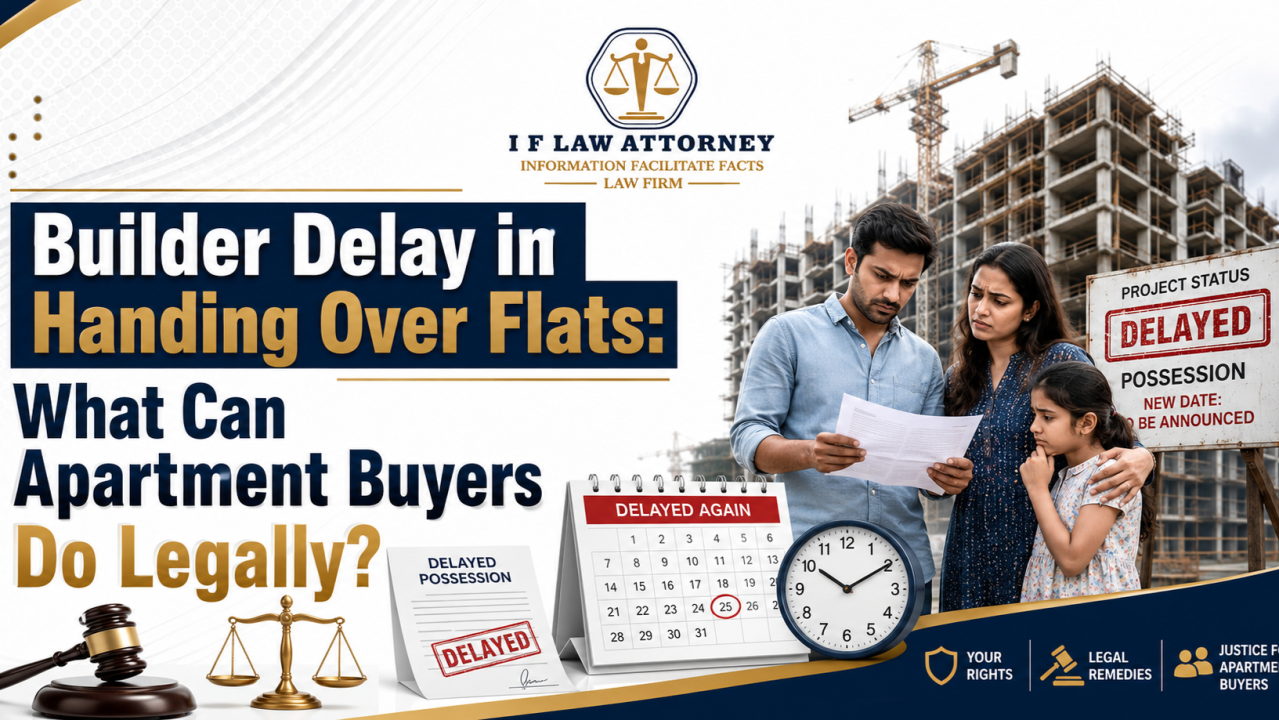 Builder Delay in Handing Over Flats: What Can Apartment Buyers Do Legally?