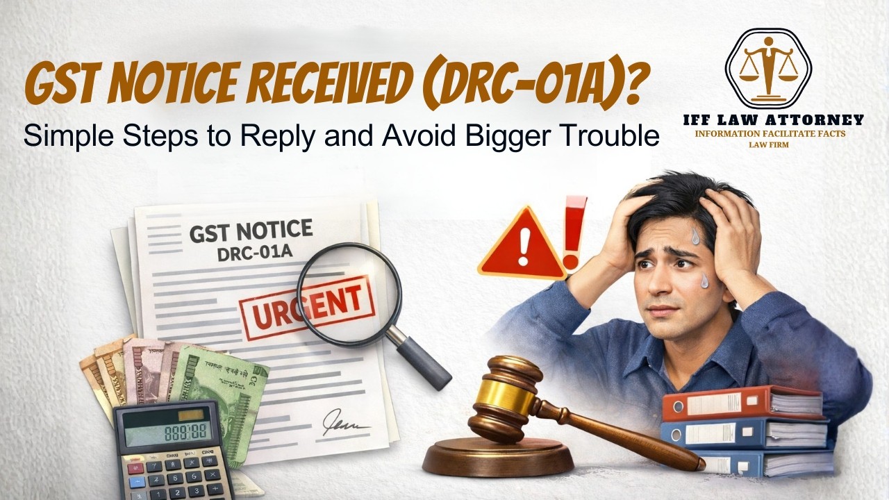 GST Notice Received (DRC-01A)? Simple Steps to Reply and Avoid Bigger Trouble