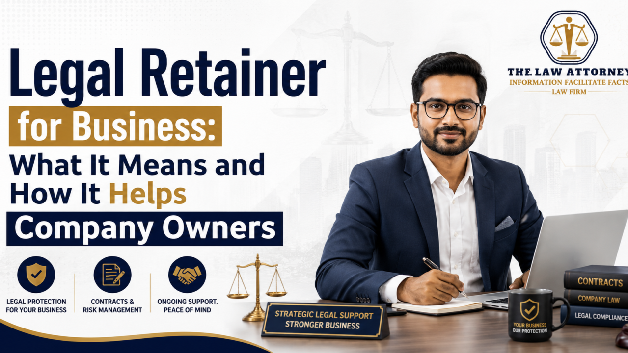 Legal Retainer for Business: What It Means and How It Helps Company Owners